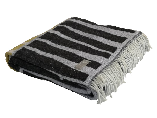 Wohndecke Amanda Cotton Acacia Black - Raffa