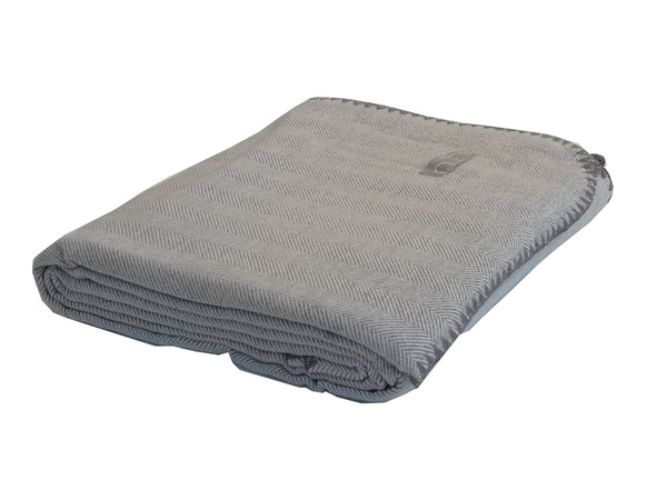 Wohndecke Winter Heringbone Iron - Natur