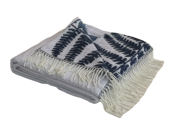 Wohndecke Amanda Cotton Nature's Valley Navy - Prov. Blue