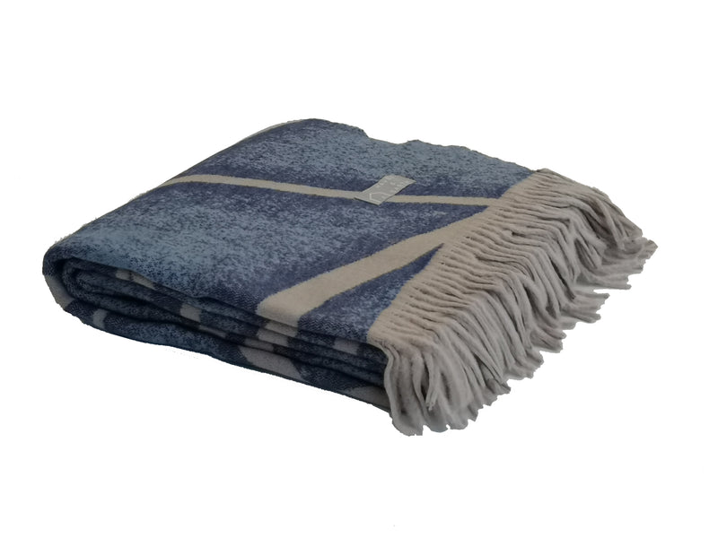 Wohndecke Bella Vita City Streets Navy - Cobblestone